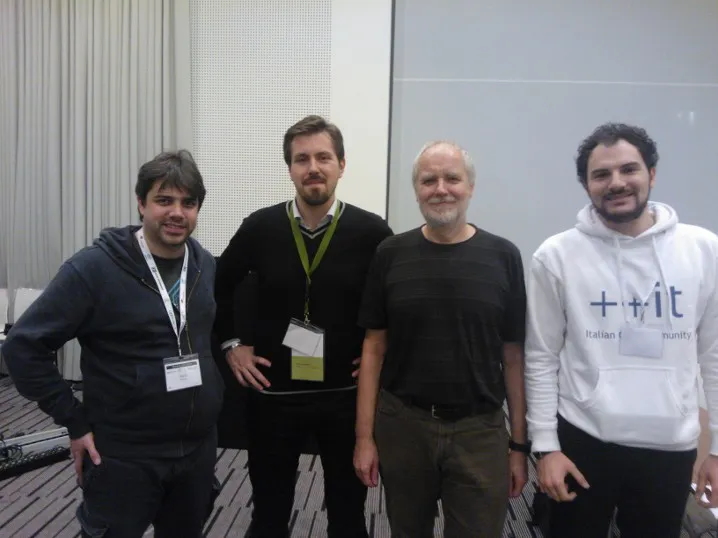 Con Hartmut Kaiser a Meeting C++ 2014